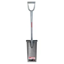 Razor-Back 163105000Gr 14 Ga Garden Spade Shovel, Steel Blade, 29 In L Silver