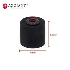 5PCS New 6*5.5*1.35mm Pinch Roller Press Belt Pulley Deck Audio Recorder