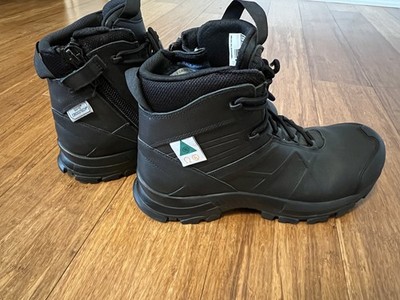 Haix Black Eagle Safety 55 Mid Side-Zip EMS CT Boots 620012 Sz 9.5