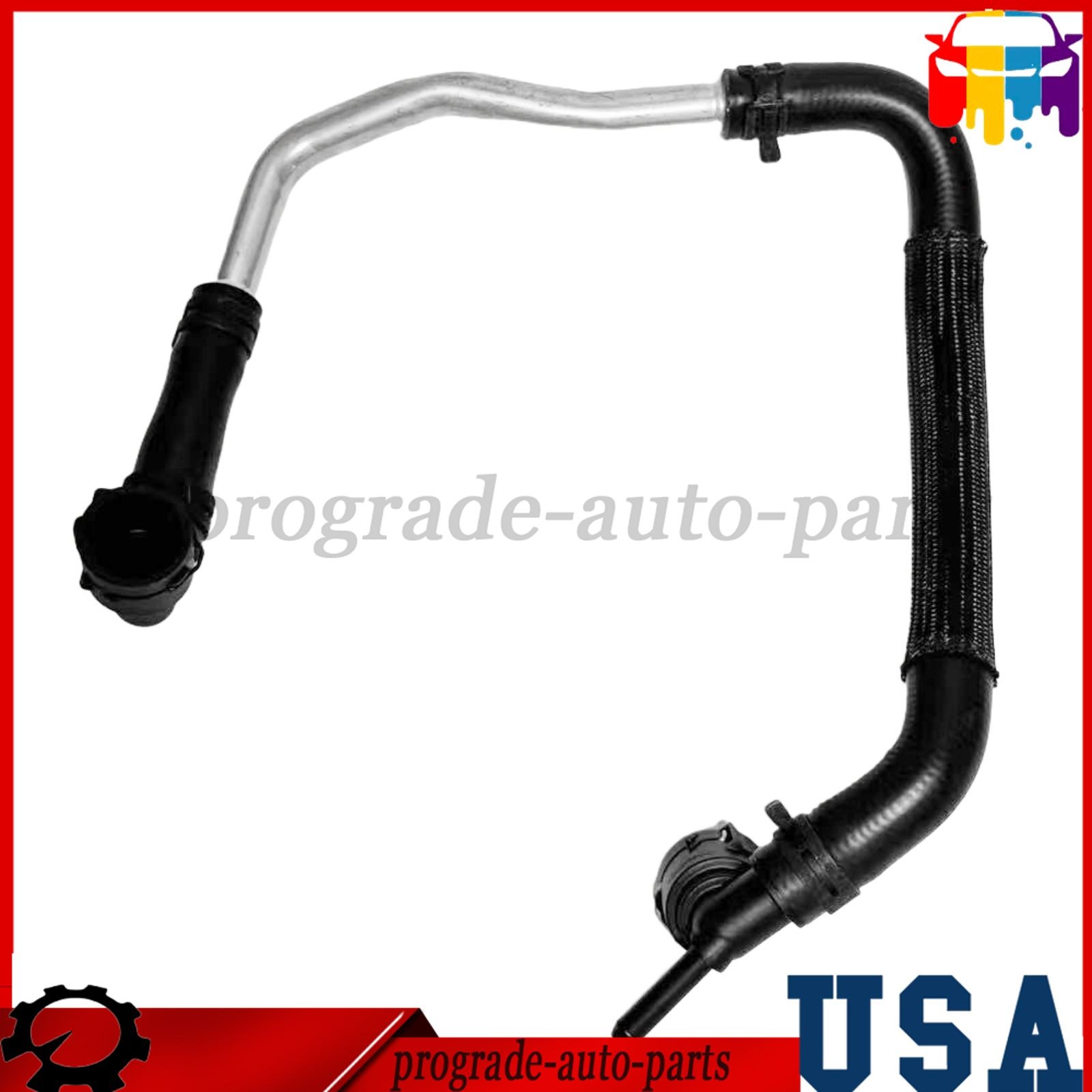 For68280784AB  Jeep Wrangler 2.0L-L4 2018-2021 New HVAC Heater Hose Kit US Stock
