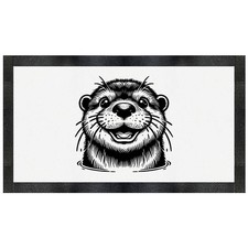 'Happy Otter' Pet Feeding Mat (PM00027143)