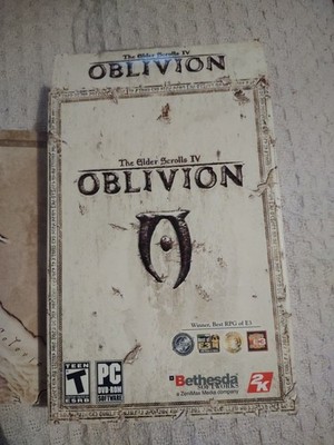 NO CD Big Box Original The Elder Scrolls IV: Oblivion 2006