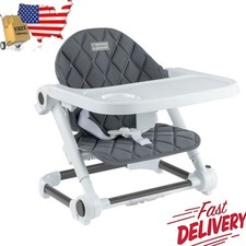 Portable Foldable Soft Removable Booster with 3 adjustable heights Booster Seats