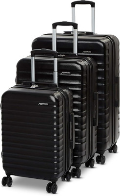 3-Piece Hardshell Luggage Set (21'', 26'', 30''), Scratch-Resistant Expandable Suit
