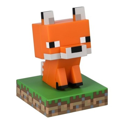 Dekolicht Minecraft Fuchs Dekoleuchte - Fox Icon Light Paladone