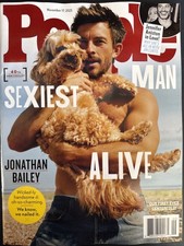 PEOPLE MAGAZINE-NOVEMBER 17, 2025-JONATHAN BAILEY-SEXIEST MAN ALIVE-Brand New