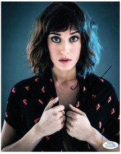 Lizzy Caplan Signed Autographed 8x10 Photo ACOA