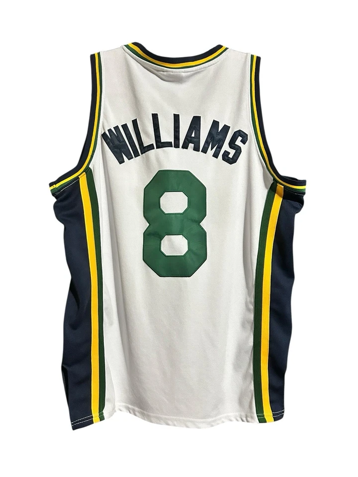 Camiseta Adidas Utah Jazz Deron Williams Baloncesto De Colección Para Hombre Talla 50 Cosida Foto 2 de 4