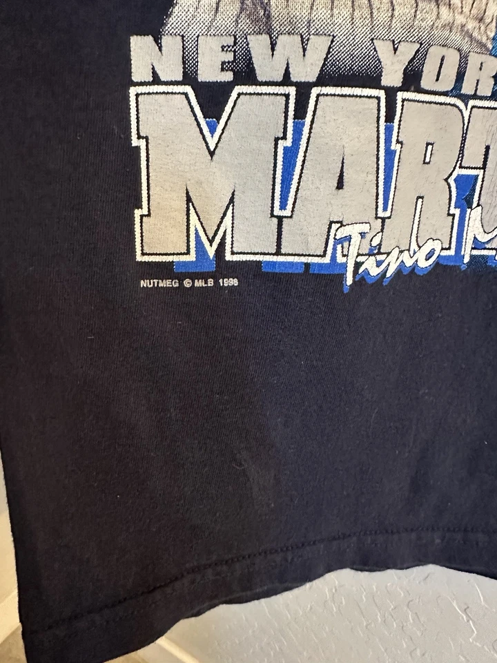 Camiseta vintage 1998 New York Yankees Tino Martínez Foto 2 de 4