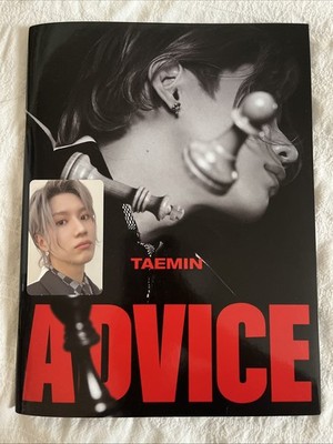 SHINEE TAEMIN [ADVICE] 3rd Mini Album CD+Foto Buch+Lyric+2 Karte+Folded Poster