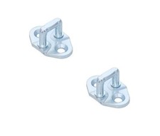 2 Pcs Of Door Lock Post Latch Striker For 1986-1995 Suzuki Samurai Sj410 Sj413
