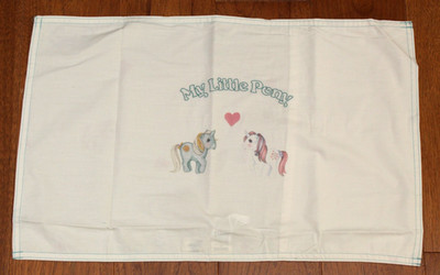 NEW Zara Home MY LITTLE PONY PILLOWCASE Sham GORGEOUS Retro Vintage Style