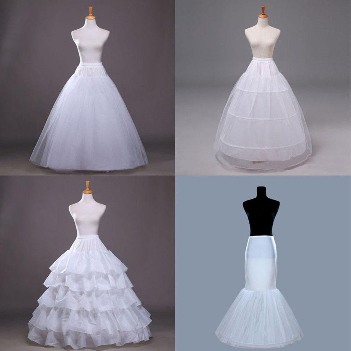 navy blue dress for baby girl 3 Hoop A-Line Petticoat: Bridal Wedding Dress Underskirt (UK Size 4-14) main image 1