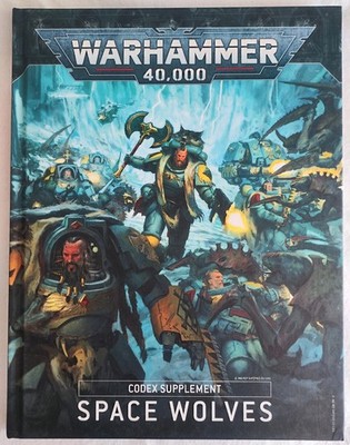 Games Workshop Warhammer 40k 40000 Space Wolves Codex Supplemen Buch 2020