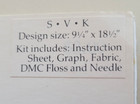 Vintage Cedar Hill Cross Stitch Shaker Village Kit w/Floss & Fabric — photo 4
