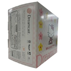 Sega Dreamcast Hello Kitty Limited Edition Skeleton Pink HKT-6500P Console Boxed