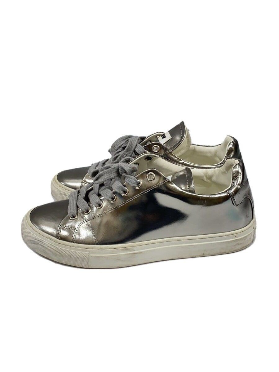 JIL SANDER Low Top Sneakers 37 Silver Used | eBay