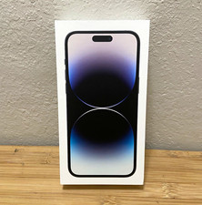 Apple iPhone 14 Pro Max 128GB Space Black Original Empty Box Only A2651