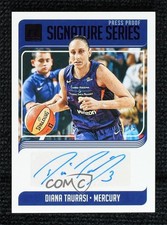 2019 Panini Donruss WNBA Press Proof Purple 47/49 Diana Taurasi Auto 00zd
