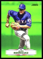 2025 Topps Stadium Club - Alex Rodriguez #130 Lime Green Foil
