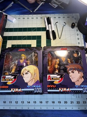 Street Fighter Alpha 3 Storm Arena Ryu Black Ver. PLUS PURPLE KEN 