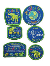 Girl Scout Patch: 2009 Cookie Sales - Imagine If... - Select