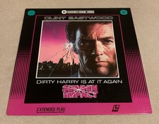 Sudden Impact Laserdisc CLINT EASTWOOD as DIRTY HARRY GREAT FILM RARE 