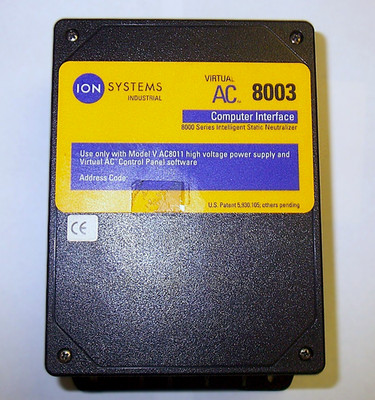 ION SYSTEMS 91-8003 VIRTUAL AC 8003 COMPUTER INTERFACE REV.D SER:8000 - FLAWED -