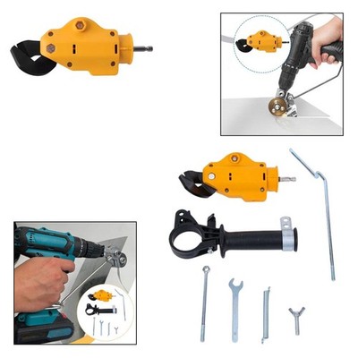 Electric Drill Metal Sheet Shear Easy to Install Practical Drill Attachment