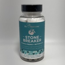 Eu Natural Stone Breaker Chanca Piedra Kidney Cleanse 60 Vegetarian Capsules New