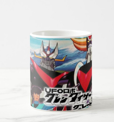 PERSONALISIERTE TASSE MUG MEME TRIBUTE GOLDRAKE GROSSER MAZINGA ROBOTER KULT 80er Jahre