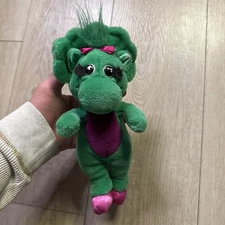 Vintage Barney Baby Bop Plush 14” Stuffed Animal Dinosaur 1992 The Lyons Group