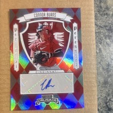 Panini 2025 Crusade Perennial Prospect Signatures Connor Burns Auto Cincinnati