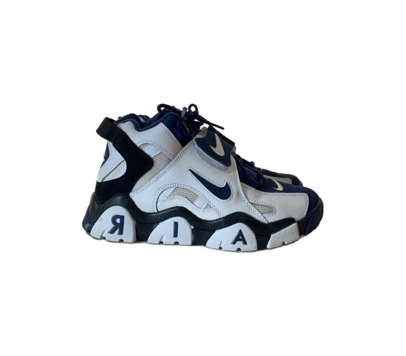 アダールページ Nike Air Barrage Mid White AT7847-101 Sneaker Men's Size US