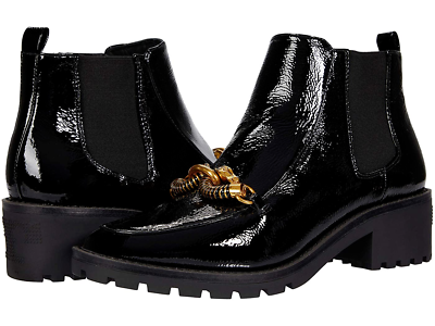 NIB TORY BURCH JESSA PERFECT BLACK NAPLAK LUG SOLE CHELSEA NIB TORY BURCH JESSA PERFECT BLACK NAPLAK LUG SOLE CHELSEA