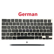 New German Keys Keycaps For MacBook Pro M4 Pro Max 16" A3403 A3186 2024