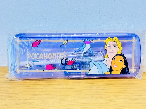 Disney seltenes Pocahontas Federmäppchen aus den 1990er Jahren versiegelt neu in versiegelter Verpackung - Bild 2 von 3
