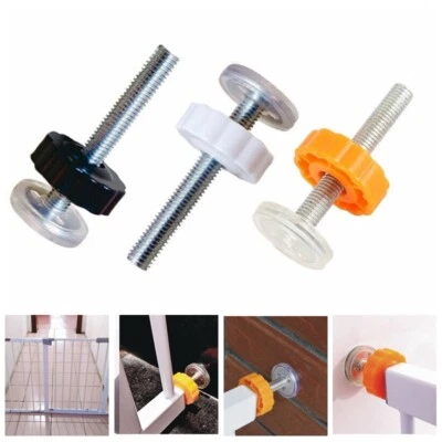 Baby Safety Gate Stairs Screws Bolts with Locking Nut Spare Part Accessories Kit