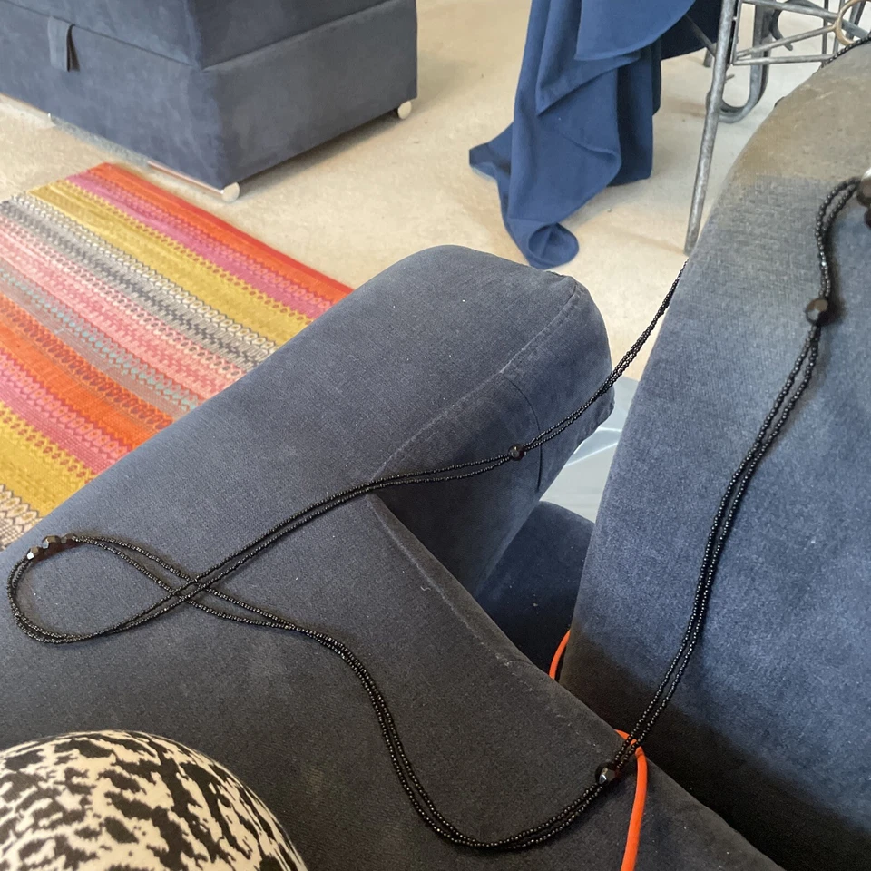 Evening shoulder bag with beaded strap - Image 3 of 3