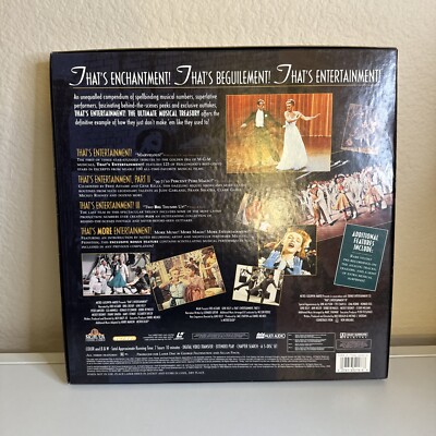 That's Entertainment Deluxe Collector's Edition Laserdisc 5-disc