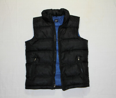  GAP Kids Kinder Weste Steppweste Schwarz Gr. S(158). Super Zustand.