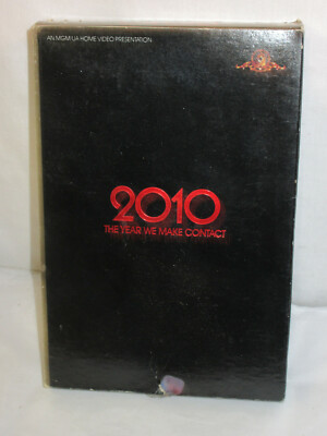   Beta tape, NOT VHS 2010 THE YEAR WE MAKE CONTACT.