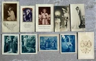 Antique Lot 10 X Votive Religious Messages, Canivet / Santa Card 30