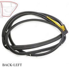 Left Rear Door Rubber Seal Weatherstrip For Toyota Corolla Ae Ee90 92 1987 1990