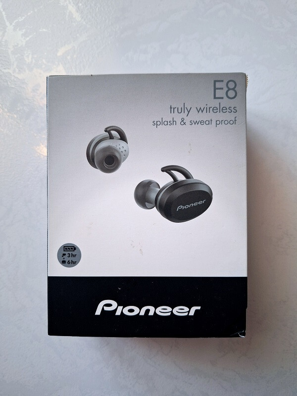 Écouteurs sans fil Pioneer SE-E8TW gris avec Bluetooth sport