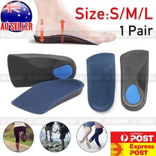3/4 Support Insoles Orthotic Arch Flat Feet Plantar Fasciitis Arche Shoe Pad HOT