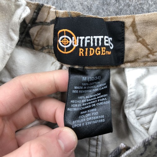 Outfitter Ridge Pants Mens Medium Camouflage Camo Fusion 3D Outdoors Hunting - Picture 6 of 13