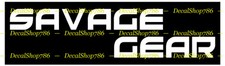 Savage Gear II - Outdoors Sports / Fishing - Vinyl Die-Cut Peel N' Stick Decals