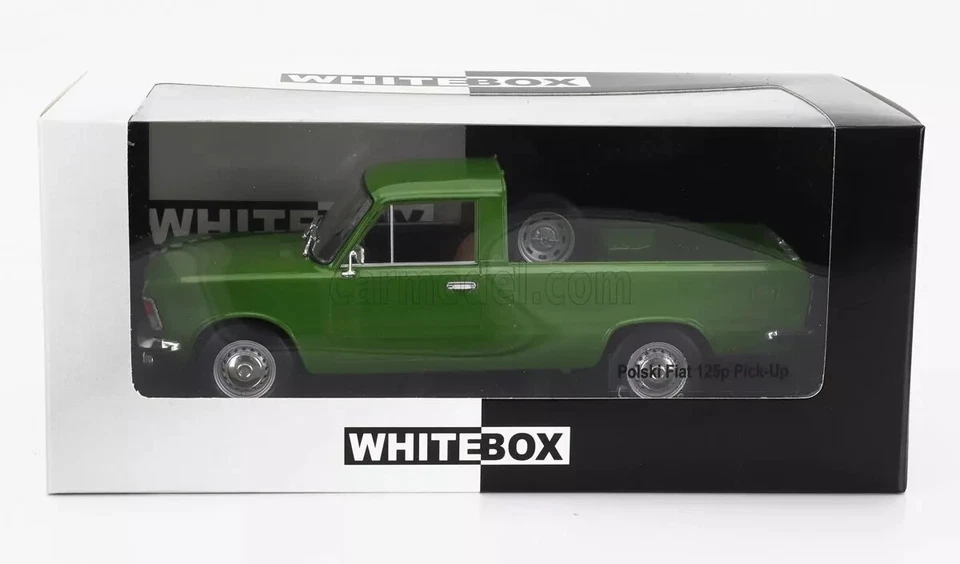 FIAT 125P PICK-UP 1972 VERDE 1/24 whitebox - Immagine 4 di 4