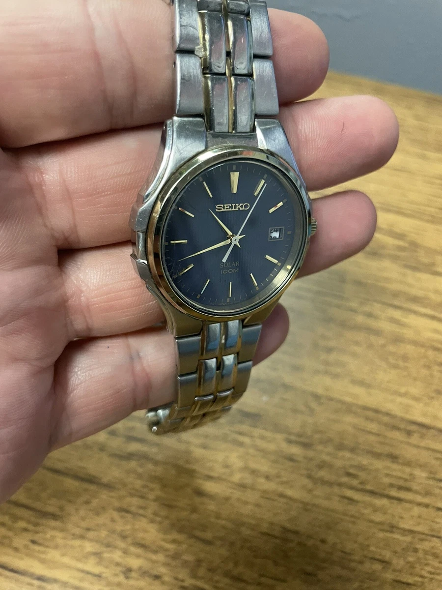 Seiko solar shop watch v157